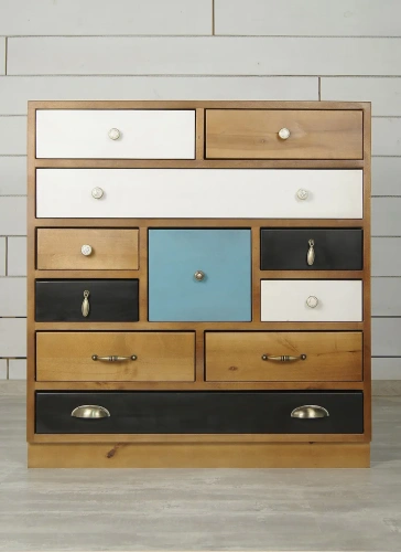 Заказать эксклюзивный комод для белья и одежды для белья 10 ящиков "Aquarelle birch", который станет приятным дополнением к неповторимому дизайну вашей комнаты. Каталог мебели из России - AdtPro. Id-3