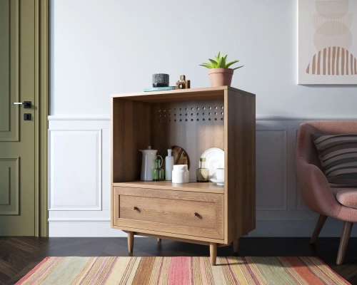 У нас вы можете заказать Комод тумба с ящиком module 01 "Smart" цвет коричневый, который дополнит дизайн интнрьера вашей комнаты. Каталог мебели из России - AdtPro. Id-2