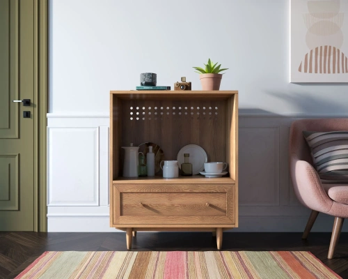 Заказанный у нас эксклюзивный Комод тумба с ящиком module 01 "Smart" цвет коричневый позволит добавить изюминку в интерьер помещения, создать атмосферу свежести и домашнего уюта. Каталог мебели из России - AdtPro. Id-3