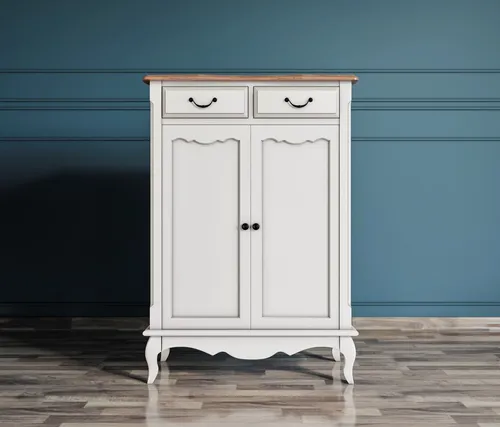 Белый комод  Leontina производство Этажерка. Каталог мебели из России - AdtPro. Id-4