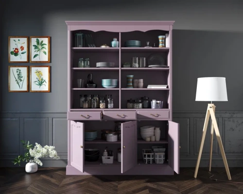  Изготовим мебель на заказ - двухсекционный шкаф Leontina lavanda производство Этажерка. Каталог мебели из России - AdtPro. Id-1
