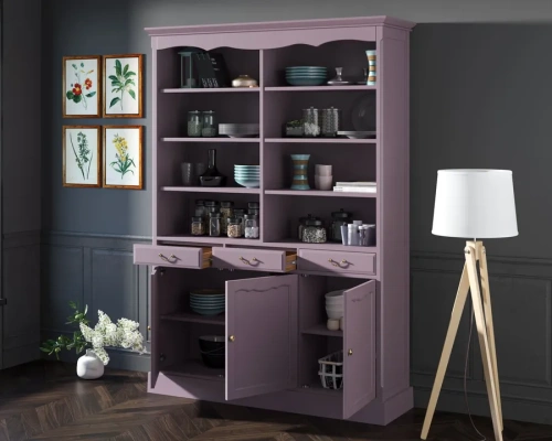  Мебель на заказ - двухсекционный шкаф Leontina lavanda производство Этажерка. Каталог мебели из России - AdtPro. Id-3