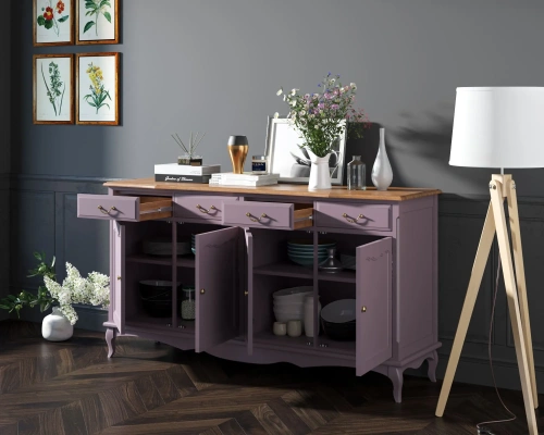  Изготовленная нами мебель на заказ -  комод  leontina lavanda несомненно станет предметом интеьера, на который невозможно будет необратить внимание.  производство Этажерка. Каталог мебели из России - AdtPro. Id-3