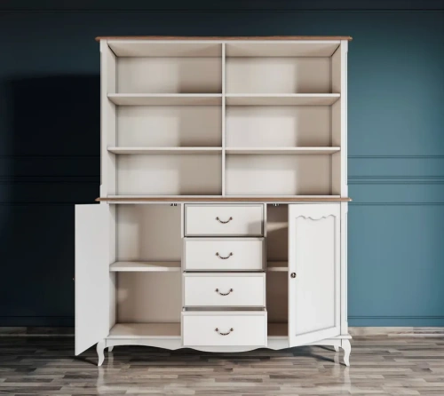 Белый шкаф Leontina производство Этажерка. Каталог мебели из России - AdtPro. Id-1