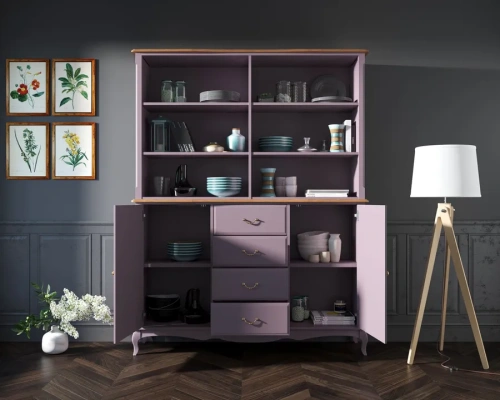  Вы можете заказать шкаф Leontina lavanda производство Этажерка. Каталог мебели из России - AdtPro. Id-1
