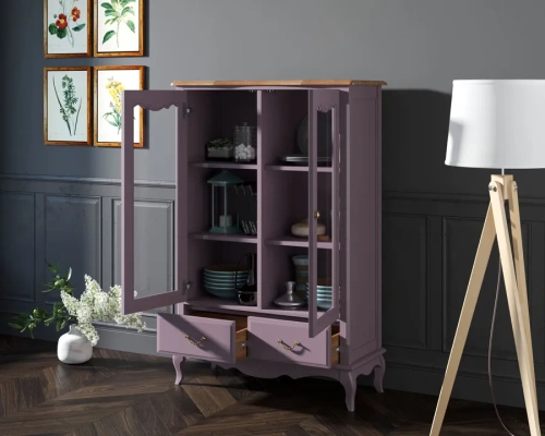  Вы можете заказать шкаф  Leontina lavanda производство Этажерка. Каталог мебели из России - AdtPro. Id-3