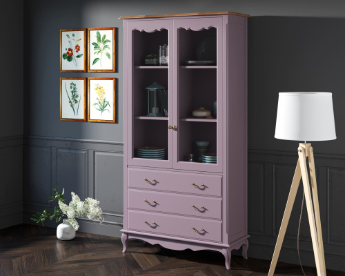  Купите м мебель для Вашего интерьера - . шкаф  Leontina lavanda производство Этажерка. Каталог мебели из России - AdtPro. Id-2