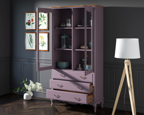  Заказать эксклюзивны , который станет приятным дополнением к неповторимому дизайну вашей комнаты. шкаф  Leontina lavanda производство Этажерка. Каталог мебели из России - AdtPro. Id-3