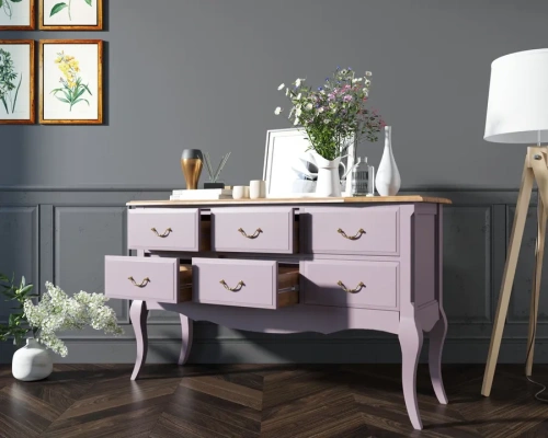  Заказать консоль  Leontina lavanda производство Этажерка. Каталог мебели из России - AdtPro. Id-1