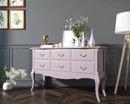  Заказать эксклюзивны консоль  Leontina lavanda производство Этажерка. Каталог мебели из России - AdtPro. Id-3