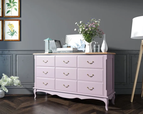  Заказать эксклюзивны комод Leontina lavanda производство Этажерка. Каталог мебели из России - AdtPro. Id-3