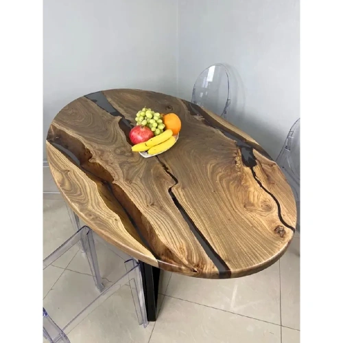  овальный обеденный стол на четыре персоны  Каталог мебели из России - AdtPro Id-2