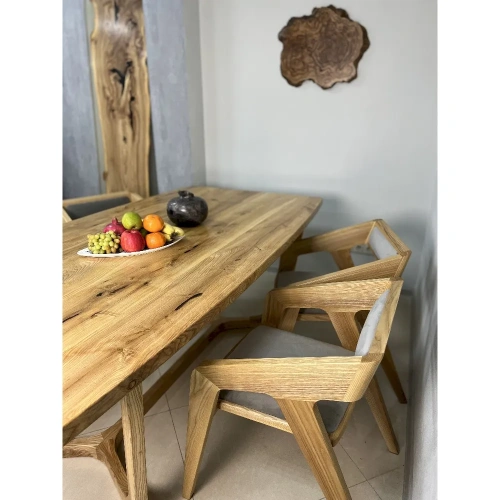  обеденный стол из массива ясеня  Каталог мебели из России - AdtPro Id-2