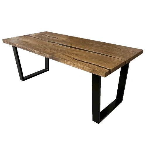  обеденный стол из массива карагача  Каталог мебели из России - AdtPro Id-1