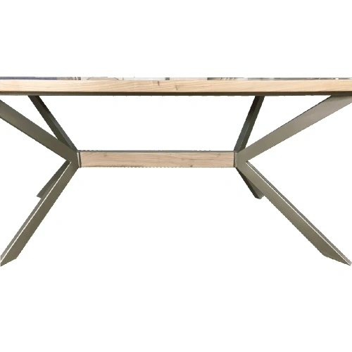  обеденный стол река из слэба карагача  Каталог мебели из России - AdtPro Id-2