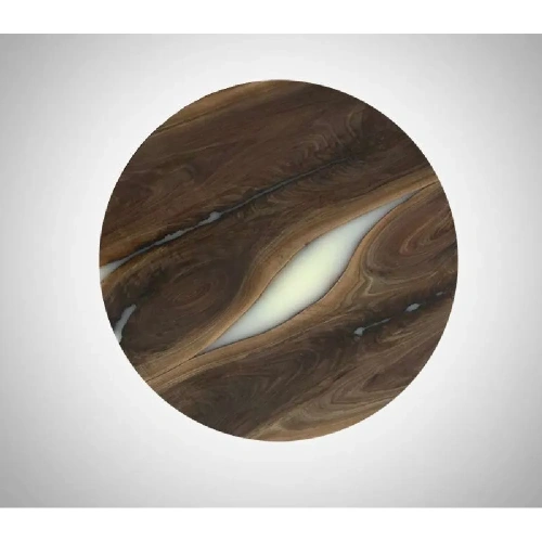  обеденный круглый столик из чёрного американского ореха  Каталог мебели из России - AdtPro Id-1