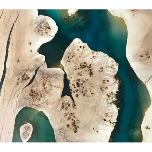  обеденный стол скругленный угол из ивы  Каталог мебели из России - AdtPro Id-2