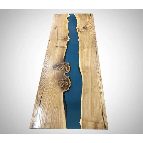  большой стол из карагача "река"  Каталог мебели из России - AdtPro Id-1