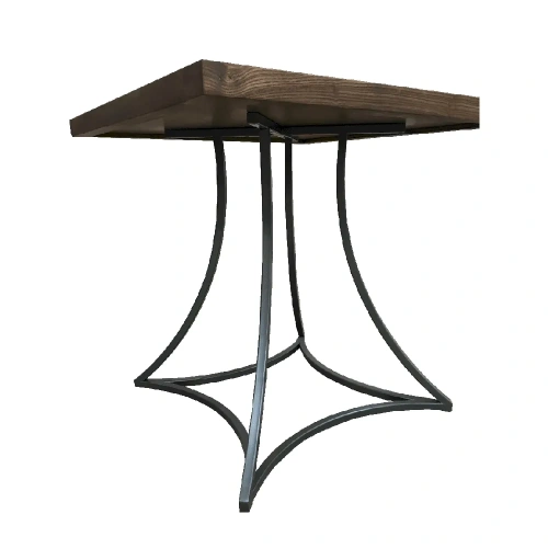  обеденный стол для баров и ресторанов с эпоксидной смолой  Каталог мебели из России - AdtPro Id-1