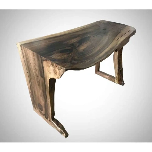  авторский письменный стол с ящиком из ореха  Каталог мебели из России - AdtPro Id-1