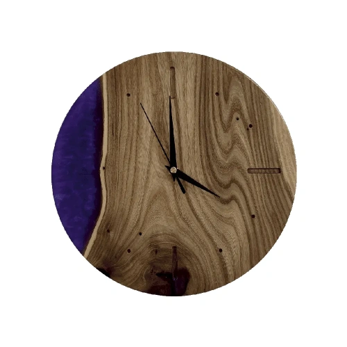  часы с эпоксидной смолой  Каталог мебели из России - AdtPro Id-2