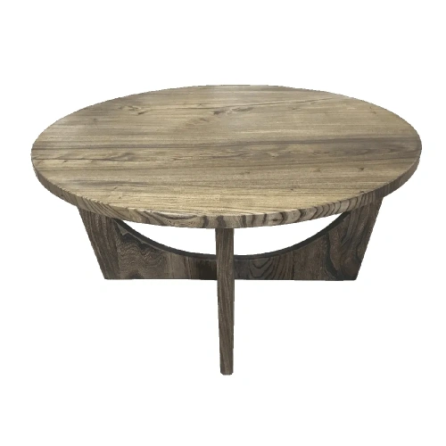  круглый стол из массива карагача  Каталог мебели из России - AdtPro Id-1