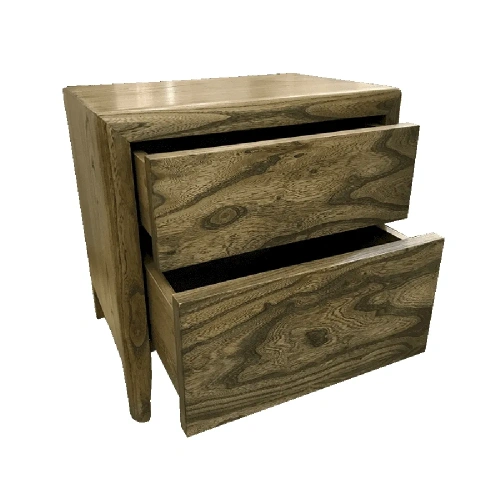  Ящики тумбы, демонстрирующие удобное хранение постельного белья и аксессуаров