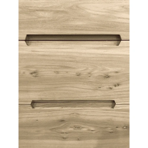  белый комод  с фасадом из карагача  Каталог мебели из России - AdtPro Id-2