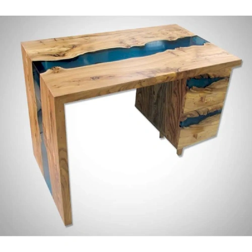  эксклюзивный письменный стол "река"  Каталог мебели из России - AdtPro Id-1