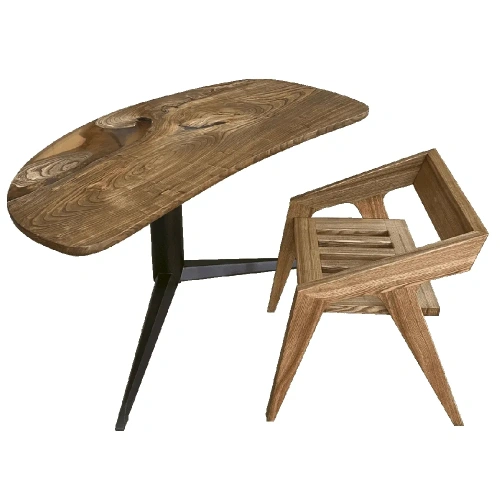  эксклюзивный письменный стол с одной ножкой  Каталог мебели из России - AdtPro Id-2