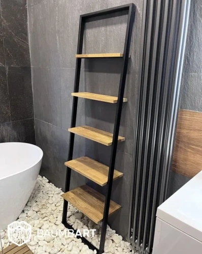 Этажерка-стеллаж для ванной комнаты Лофт