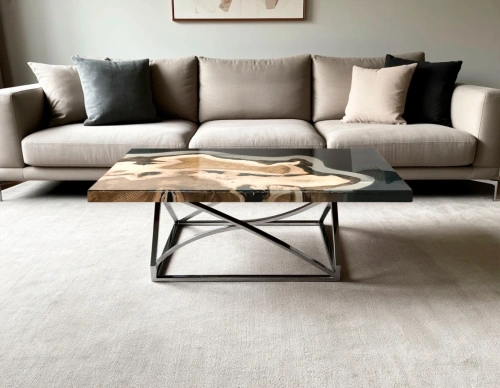 стол fantasy черный эпоксидная смола в современном интерьере гостиной