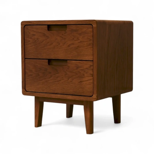 прикроватная тумба Cosmo с 2 ящиками, дубовая мебель