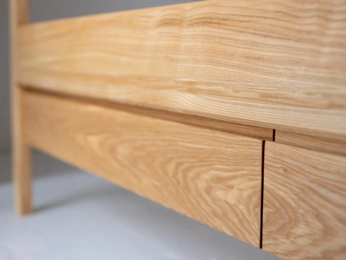 Выдвижные ящики для белья в основании кровати из натурального дерева, система хранения