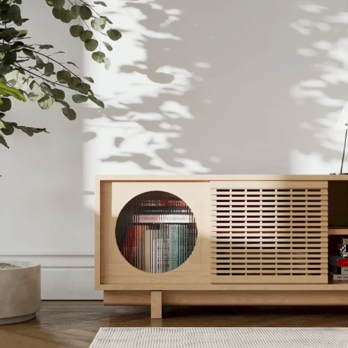 Фасады скользят только за счет гладкости древесины