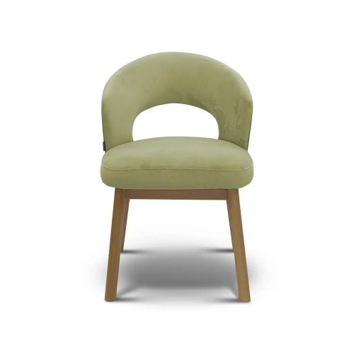 Полукресло Club original светло-салатовое. Стиль Ретро. Материал основания Бук. ID-1