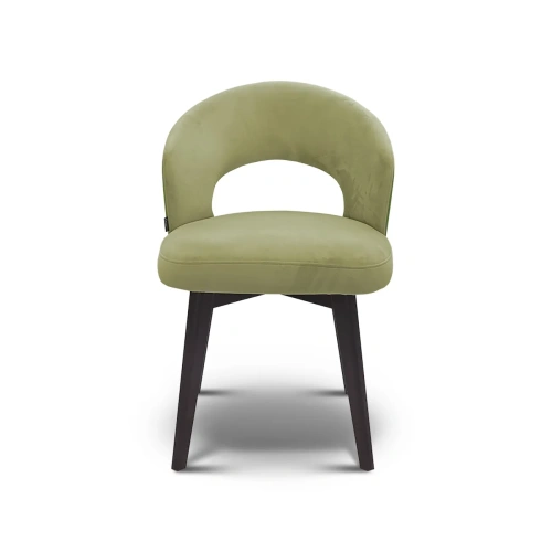 Полукресло Club original светло-салатовое. Стиль Ретро. Материал основания Бук. ID-2