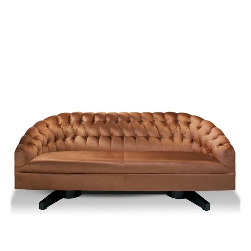 Диван Moji красно-коричневыйв neoclassical, art-nouveau, classic. ID-1