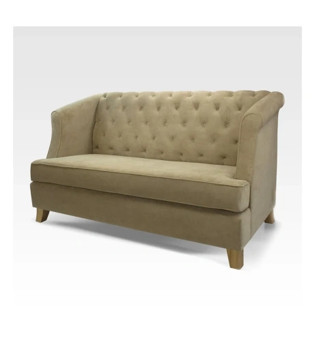 Диван Manchester с каретной стяжкой обивка велюр фабрики Ottostelle в стиле Прованс,  ar_deco, neoclassical, american, chesterfield. ID-3