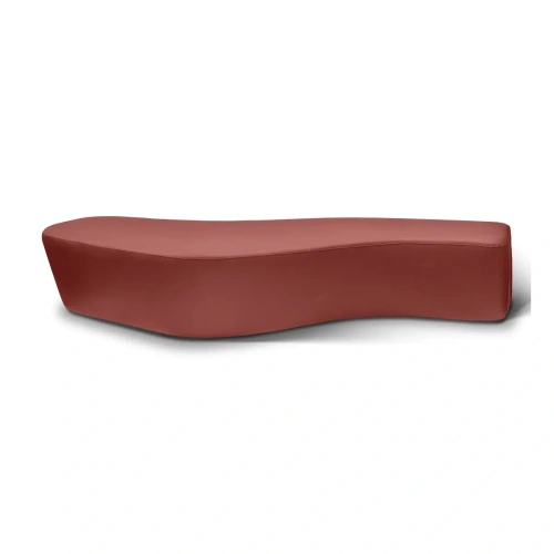 Красный диван без спинки Barselona DS. ID-1