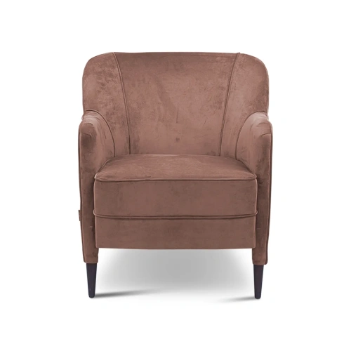 Кресло Luccille в шоколадном цвете. Стиль Современный. Материал основания Бук. ID-1