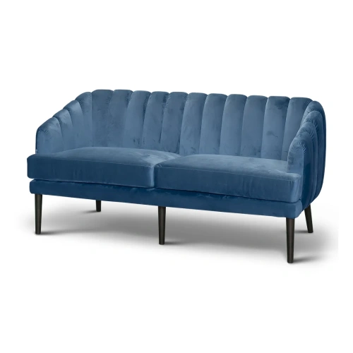 Синий диван Roswell в стиле mid-century modern. ID-2