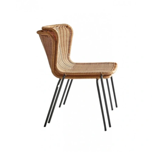 Штабелируемые стулья для веранды и террасы Пента в штабеле