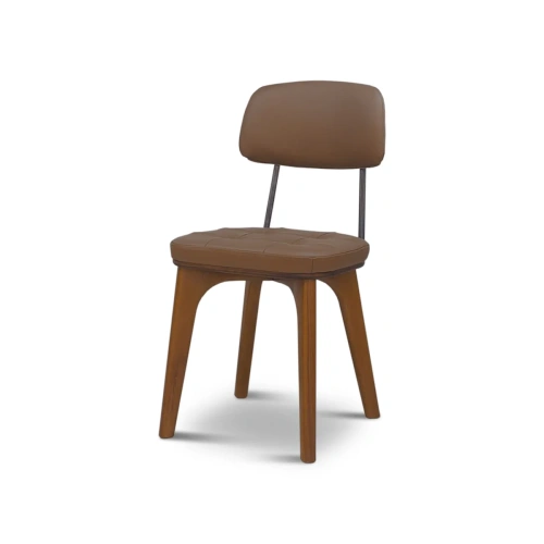 Стул Dinner soft. Материал основания Бук. Материал Кожа. ID-1