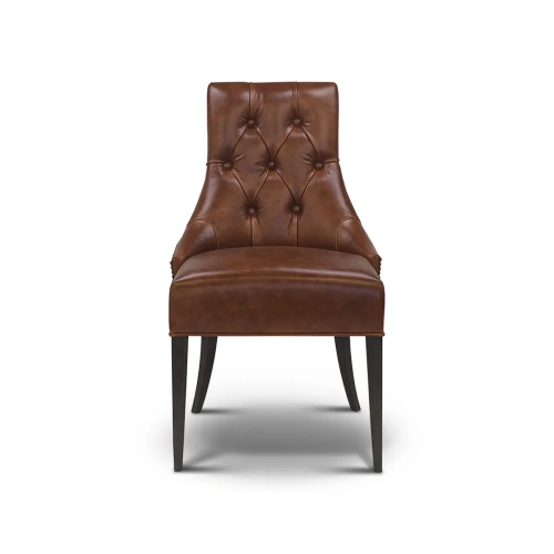 Стул Tomas обивка Кожа Стиль Ретро. ID-1