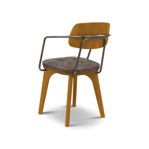 Кресло Dinner. Стиль Современный. Материал основания Бук. ID-1