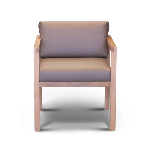 Полукресло Tabu. Стиль Современный. Материал основания Бук. Материал Кожа. ID-2