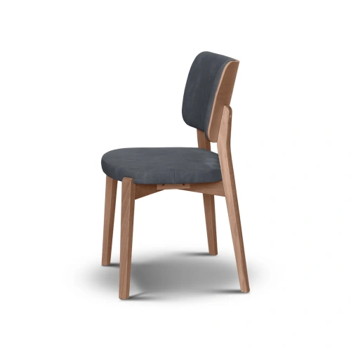 Обитый тканью с наполнителем скандинавский Стул Octavio wood2. ID-0