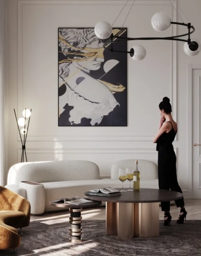 Комплект журнальных столиков для гостиных, кабинетов и студий