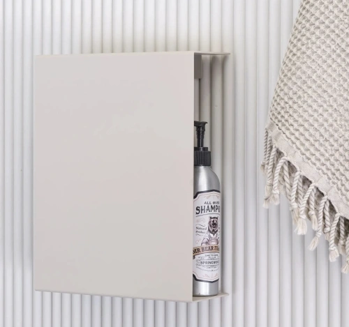 Металлическая полка MyOry Solly | Двухуровневая полка для ванной и кухни